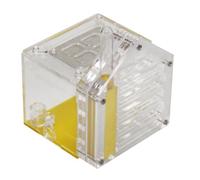 MOBAAK Fourmilière Nid Fourmis Ferme De Fourmis, Jouet Transparent, Écosystème, Kit D'habitat De Fourmis, Nid De Fourmis en Acrylique pour Animaux De Compagnie, Éducatif Fourmis Elevage