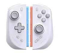 MOBAPAD M12S Paire de manettes pour Nintendo Switch 2 sticks TMR boutons mécaniques gyroscope 9 axes RGB Blanc