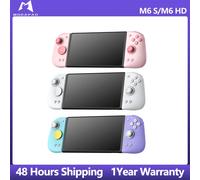 Mobapad M6/M6S HD Joycons Support pour Nintendo Switch contrôleur réglable Joystick effet Hall contrôleur M6S manette de jeu white