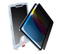 MOBDIK 1 Pièces Anti-Espion Protection écran Compatible avec iPad 11e Génération 2025 & iPad 10e Génération 2022, Anti-Espion, 9H Verre Trempé, EZ Kit