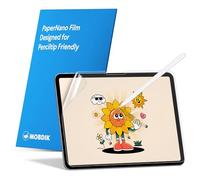 MOBDIK 2 Pièces Paper Nano Écran pour iPad Air 13 M3 2025 / M2 2024 & iPad Pro 13 2024 pour Ecriture Naturelle, Moins de Reflets, Adapté aux Plumes, avec Kit D'Installation Facile