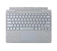 mobee Clavier pour Microsoft Surface Pro Copilot+ (11e édition) / Pro 11 / Pro 10 / Pro 9 / Pro 8 / Pro X, 13", coque amovible avec pavé tactile, rétroéclairage 7 couleurs, porte-stylo (Ash)