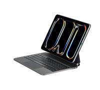 mobee Étui avec clavier magique pour iPad Pro 11" (4e/3e/2e/1ère) génération et iPad Air 11" (M3/M2, 2025/2024) et iPad Air 11" 5e et 4e générations, étui avec clavier magnétique, pavé tactile