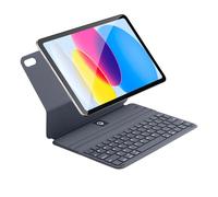 mobee Étui clavier pour iPad 11{^>e<^} génération 2025 (A16) 11" et iPad 10e génération 2022 11", clavier intelligent Bluetooth ultra fin avec deux angles de vue