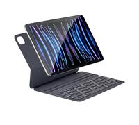 mobee Étui clavier pour iPad Air 13" (M3/M2, 2025/2024) et iPad Pro 12,9" (3e, 4e, 5e, 6e génération) - Clavier intelligent Bluetooth magnétique ultra fin avec deux angles de vue