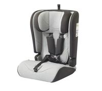 Mobelys Siège Auto Bébé 76-105 cm jusqu’à 18 kg dès 15 Mois, i-Size Booster 100-150 cm jusqu’à 12 Ans, Housse Amovible, Gris Clair