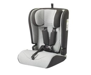 Mobelys Siège Auto Bébé 76-105 cm jusqu’à 36 kg dès 15 Mois, ECE R129 i-Size Booster Seat 100-150 cm jusqu’à 12 Ans, avec Housse Amovible, Coussin Tête Supplémentaire et Harnais Réglables, Gris Clair