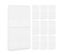 Mobestech 10 Jeux D’Onglets Adhésifs Blancs Double Face 1 Pouce Fiches Cartonnées Marque-Pages Autocollants Repositionnables pour Classement Organisation et Annotations Scolaires ou