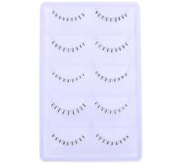Mobestech 10 paires Faux Cils Du Bas Transparente Professionnels Extensions de Cils pour Femmes Faciles à Appliquer pour Soirées et Usage Quotidien