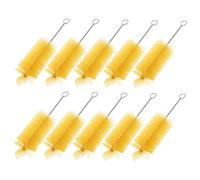 Mobestech 10 Pièces Brosse de Nettoyage pour Biberon Brosse pour Tube à Essai Légère pour Biberons et Gourdes Nettoyage Parois Internes Économie D'espace Parents