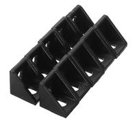 Mobestech 10 Pièces Équerre Angle Aluminium Connecteurs Extrusion Aluminium Équerre à Degrés Fixations Extrusion