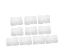 Mobestech 10 pièces Protège-textes Transparente Autocollante Étanche pour Manuels Scolaires Protection Antidérapante pour Garçon Fille