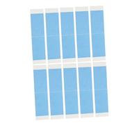 Mobestech 10 pièces Ruban Adhésif Double Face Imperméable pour Extensions de Cheveux Maintien Extra Fort Invisible et Réutilisable Adapté Aux Pièces Capillaires et Perruques Dentelle