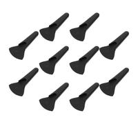 Mobestech 10 Pièces Support Magnétique, Rangement Noir en Plastique | Montage sans Perçage, Base Aimantée, Installation Rapide, pour Atelier, Bureau et Ustensiles