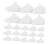 Mobestech 1000 Pièces Chaussettes Transparentes pour Bain de Masques Plastiques Hydratants Longue Durée Protection Anti-fuite pour Soin Complet