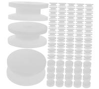 Mobestech 100Pcs Engrenage De Poulie Engrenage En Plastique Poulie De Courroie En Plastique Engrenage De Jouet De Moteur Robot Jouet Mini Accessoires Jouets Télécommandés Roue De Poulie En
