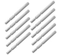 Mobestech 10pièces Arbre Insertion De Transmission Fer Compatible avec Mécanisme De Boîte à Musique à Huit Tons Et Haut-parleurs De Platine Vinyle