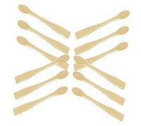 Mobestech 12pièces Spatules Cosmétiques Réutilisables De Petite Pour Soins Peau Applicateurs De Crème Pour Visage