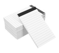 Mobestech 14 Recharges Papier de Recharge pour Agenda A7 3 X 5 Pouces Lignées Lot de 14 Feuilles pour Carnet de Poche Multifonction Bureau Scolaire Organisation