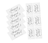 Mobestech 150 pièces Cartes de Remerciement Blanc pour Petites Entreprises Cartes D Achat Merci avec Enveloppes pour Boutiques Salons et Commerces Lot