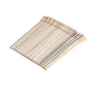Mobestech 150pièces Bâton de Cire Spatule Bois pour Cire Jetable Abaisse-langues Usage Multiple Compatible Chaude et Bande