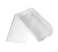 Mobestech 1pièce Boîte à Œufs Transparente Plastique Organisateur De Rangement Coulissant Pour Réfrigérateur Boîte De Conservation Pratique Avec Couvercle Amovible Pour Cuisine Et