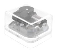 Mobestech 1Pièce Boîte Musicale Mécanisme Remplaçable Accessoire Transparent pour Toutes Occasions Mariage Anniversaire