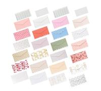 Mobestech 2 ensembles Lot Enveloppes Budget à Anneaux pour Économie Organisateur de Rangement Épais pour Étudiants Compatible Classeur à Mobiles