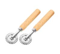 Mobestech 2 Pièces Alliage pour Pâtes à Biscuits de Découpoir à Pâtisserie avec Motif Treillis pour Cuisine pour Biscuits Pizzas et Pains