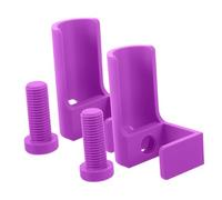 Mobestech 2 Pièces Canvas Roll Holder Clamp For Diamond Art Painting Storage Rack And Organizer Secure Table Clamp For Artwork Efficient Canvas Management Tool