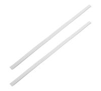 Mobestech 2 Pièces Capuchon de Sécurité en Caoutchouc Blanc pour Tuyau de Gouttière Étanche et Résistant aux Intempéries Protection pour Jardin et Sécurité Garçon et Filles et Animaux