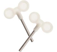 Mobestech 2 pièces Clé de Remontoir pour Boîte à Musique DIY Mécanisme de Remontage Robuste Accessoire Réparation et Création Boîte Musicale