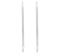 Mobestech 2 Pièces Élément Chauffant Tubulaire en Quartz 34,5cm | Installation Simple, Chaleur Rapide, Pièce de Rechange pour Radiateur D’appoint, Blanc, Bureaux et Petits Espaces