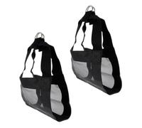 Mobestech 2 pièces Élingue de Pesée Maille Respirante pour Petits Animaux Harnais Robuste pour Chèvres et Chiots Support avec Poignées Accessoire Pesage Pratique et Facile à Nettoyer