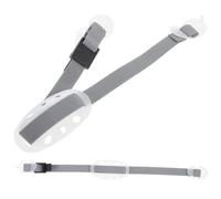 Mobestech 2 pièces Jugulaire du Casque Réglable en Y avec Boucle de Protection pour Ouvriers du Bâtiment Lot de Blanc
