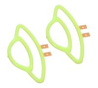 Mobestech 2 Pièces Lampe Créative en Plastique Forme Vaisseau Spatial pour Décoration D'espace, Remplacement Rapide de Lumière, pour Chambre et Fête