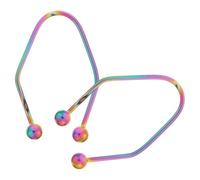 Mobestech 2 Pièces Modeleur de Fossettes en Acier Inoxydable pour Joues, Appareil Facile à Utiliser pour Créer des Fossettes Naturelles, Design Classique et Élégant pour Soins du Visage