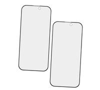 Mobestech 2 pièces Protection Écran Verre Trempé Film de Confidentialité Haute Définition Verre Trempé Intégral pour Smartphone 63 pouces 2PCS