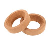 Mobestech 2 pièces Support Liège pour Flacon à Fond Rond Lot Antichoc et Antidérapante pour Laboratoire Protège les Fonds de Flasques Support Stable Polyvalent
