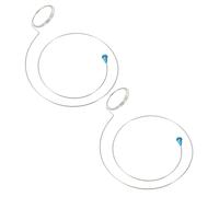 Mobestech 2 pièces Support Loupe de Réparation Montre Porte-loupe Tête Réglable pour Outil Horloger Maintien Stable pour Travaux de Précision Libère les Mains pour Couleur Couleur Aléatoire