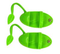 Mobestech 2 pièces Support Mangeoire Oiseau Perchoir et Rack Debout pour Perroquet et Perruche Facile à Monter Accessoire Pratique pour Alimentation Quotidienne Lot