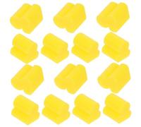 Mobestech 20 pièces Amortisseurs Silicone pour Instruments à Cordes Bumper Compact Harmoniques et Résonances Accessoire Pratique pour Guitare et Petits Instruments