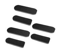Mobestech 20 Pièces Recharges Pratiques pour Râpe Pied Manuel en Papier Abrasif Noir, Faciles à Remplacer et Résistantes pour Soin des Pieds et Élimination des Callosités