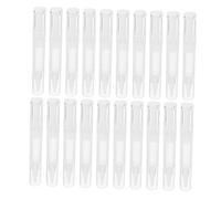 Mobestech 20pièces Stylo Applicateur Transparent Vide Mécanisme Rotatif Tube Liquide Pour Huile Ongles Et Gloss Lèvres