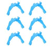 Mobestech 24 Pièces Clips pour Cage Fil de Attaches Plastique pour Cage Animaux Lapins Cailles Pigeons Clips de Fixation