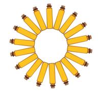 Mobestech 24 Pièces Mini Glass Bottles with Cork Seal Leakproof Tiny Vials for DIY Crafts Message Jars Wedding Favors and Keepsakes