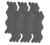 Mobestech 24pièces Autocollants Antidérapants Invisibles Pour Salle De Bain De Grip Non- Pour Escaliers Et Couleur Grise