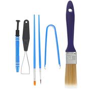 Mobestech 2ensembles Kit De Nettoyage Clavier avec Brosse Et Extracteur De Touches pour Claviers Mécaniques Outils Pratiques De Maintenance Nettoyage Durable