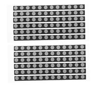 Mobestech 2feuilles Marqueurs Ronds Haute Visibilité Points Précis de Suivi Optique Marqueurs de Balayage pour Scanner Réflecteur pour Numérisation