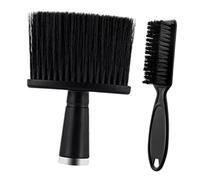 Mobestech 2pièces Brosse De Coiffure Pour Cou Brosse Nettoyante Pour Cheveux Cassés Lot De Brosses à Dépoussiérer Le Cou De Coiffure